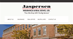 Desktop Screenshot of jasperseninsurance.com